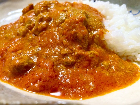 平飼い鶏のバターチキンカレー2袋