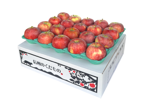 【夏のりんごは不味くない】シナノリップ5キロ箱 良品 人気爆発中！商品ID58950 長野県 信州 安曇野 リンゴ 幻 幻のリンゴ 予約 希少 旬