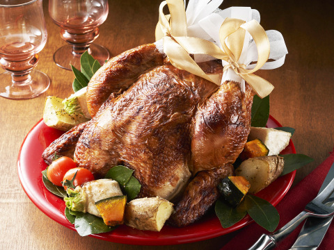 温めるだけ！パーティーやアウトドアに！みつせ鶏丸焼きロースト1羽（約1kg）熨斗対応可能