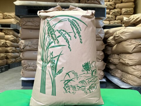 美味しい美味しいひとめぼれ！　玄米３０キロ　３袋小分け用