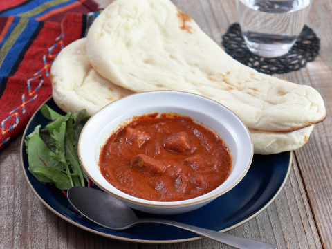 ご飯にもナンにも合う！元気豚のお肉で作った  バターポークカレー  160ｇ×10パック