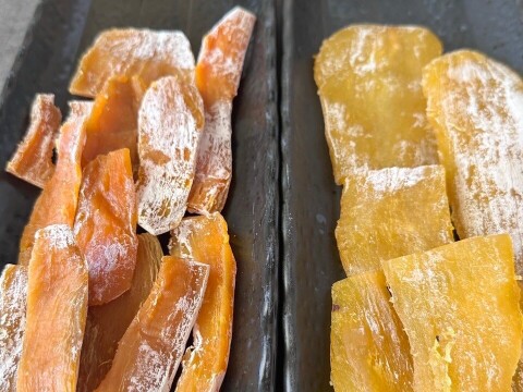 【完熟の安納芋・紅はるかの干し芋セット】兵庫県香美町産120ｇ×６ｐ(各３個)