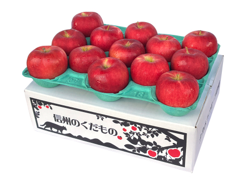 【幻の小玉第1弾】シナノプッチ3キロ箱 新しい定番 〜21 商品ID41124 長野県 信州 安曇野 リンゴ 幻 幻のリンゴ 予約 希少 旬