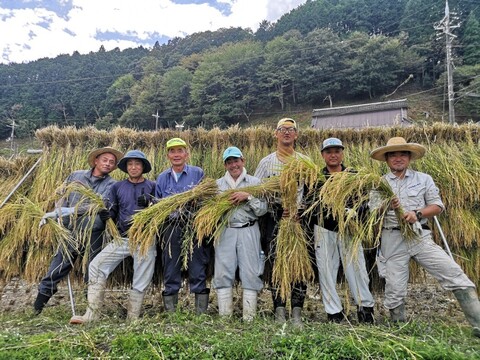 【令和4年産新米 白米5㎏】一度は食べてほしい！昔ながらの天日干し棚田米　白米5㎏