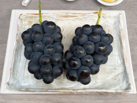 信州ナガノパープル2房約1kg×2箱 特選】ナガノパープル・1kg・2房：長野県産のナガノパープル