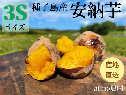 【絶品】aimo農園｜安納芋 3Sサイズ 3kg(箱別)
