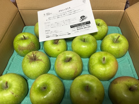 発送中🍏【訳あり加工用】グラニースミス5キロ箱 訳あり 商品ID17092長野県 信州 安曇野 リンゴ 幻 幻のリンゴ 予約 希少 旬 お菓子作り用 加工用