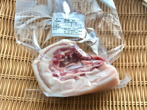 特Aクラス🏆✨イノシシ《ジビエ》【希少❣️猪肉バラ 470g ブロック】250325-14