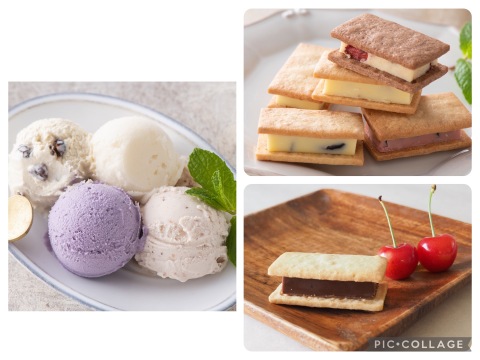 【母の日ギフト】遅れてごめんね💦母の日限定でバターサンド+1個増量中★おまかせジェラート6個とバターサンド5種のセット（+1）
