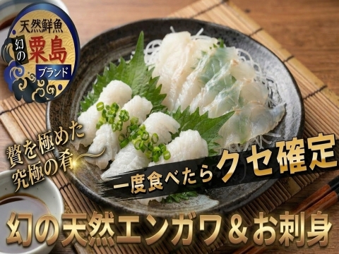 【数量限定】🐟市場に出回らない本場のエンガワ🐟一度食べればリピーター続出必至天然国産金ヒラメえんがわ＆お刺身セット約600g【4月中下旬予約】