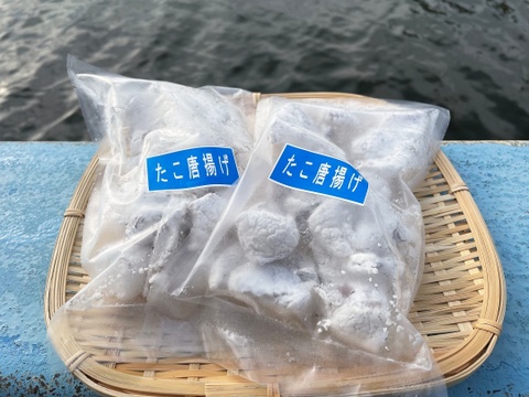 夢のコラボ 愛知 日間賀島名物 タコ フグ唐揚げセット フグ600g タコ400g かんたん調理で現地の味が楽しめます 愛知県産の魚介類 食べチョク 産地直送 産直 お取り寄せ通販 農家 漁師から旬の食材を直送