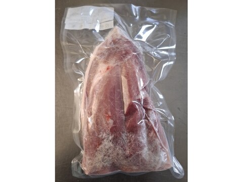 ジビエ　イノシシ　【皮付き】　ランプ　ブロック　430g