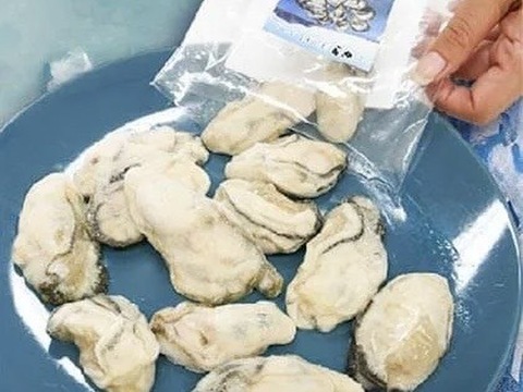 冷凍かきの土手鍋セット　広島県産　生食用牡蠣　本格的な料亭の味　一年中楽しめる♪　冷凍かきむき身200g×2/土手味噌150g×2