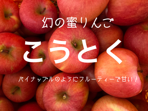 【幻の蜜りんご】山形県産こうとく【丸秀5キロ】