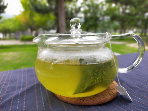まろやか・深蒸しかぶせ緑茶！お水出しも人気です♡特上かぶせ茶【葉月】105g（農薬・化学肥料・除草剤不使用）