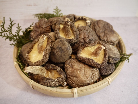 【採れたて秋子】うまみ濃厚！大分県産「原木栽培」干し椎茸50g
