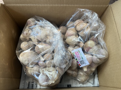 ☆有機JAS認証☆にんにく750g×2袋