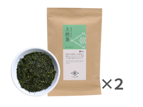 新茶【農薬・化学肥料不使用】上煎茶 おくみどり 静岡県産 50g 2袋セット