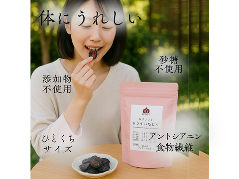 〈メール便〉砂糖不使用　黒ドライいちじく　国産ドライいちじく　静岡産　牧之原市ふるさと納税品に採用　180g（Mitsuricchi®製法）メール便　静岡県産　国産