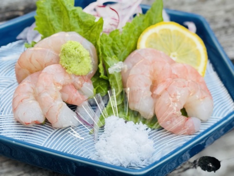 【敬老の日ギフト】数量限定！特割とおまけ付きトロえび大１kg（500g×２P）