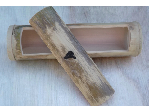 まるごと！　ゆずジャム　/　甘さ控えめ　/　(大)150ml × 3本　/　竹の飯盒入り　/　柚子ジャム