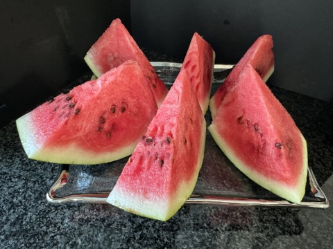 【羅皇】『大里果樹園のスイカ』4Ｌ