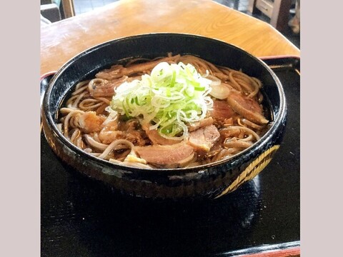 名物おいしい「冷たい肉そば4人前セット」 をご家庭で! ネコポス便