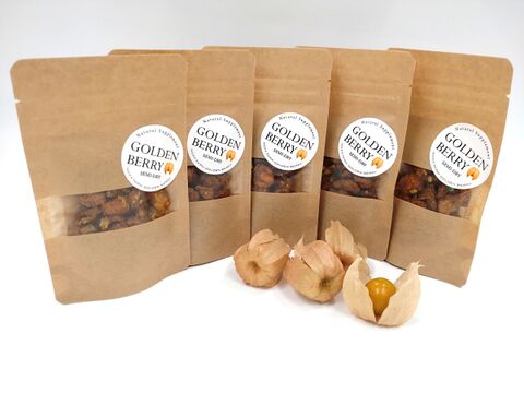 【福袋】新商品✨陽光の輝き　自然派リキュール🍹ゴールデンベリーリキュール「AUREA TROPICA」🍊セミドライゴールデンベリーセット