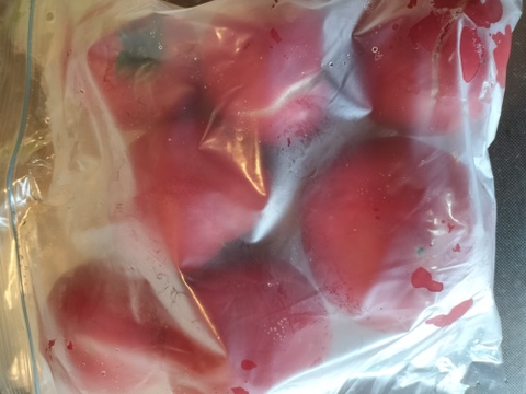 手作りケチャップ作ってみませんか?訳あり完熟トマトを冷凍!トマト4ｋｇ　パチャママ農園