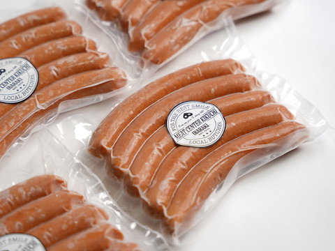 歯ごたえ最高！10％の希少厳選豚「だいじょ豚」粗びきソーセージ5袋