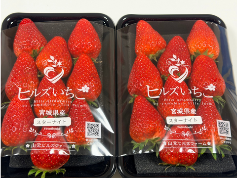 宮城県産【完熟の香り高いスターナイト】250ｇ×2ｐ入り