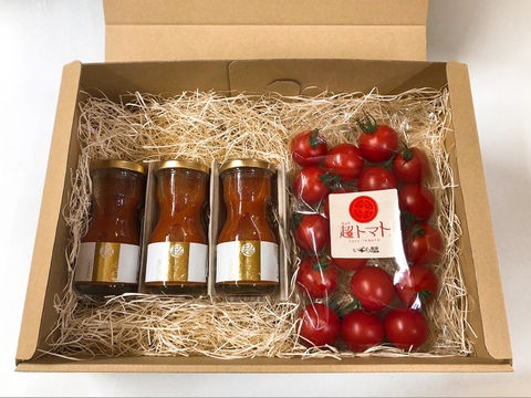 【出雲の國からの贈り物】超濃厚な超トマト×超トマトジュースセット【詰め合わせセット】