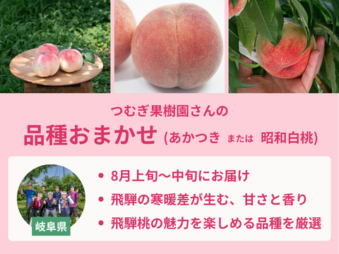 【限定300セット】桃食べ比べ便第２弾※送料込※（食べチョク公式）