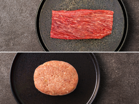 【家計応援＊30％OFF】［～6/14まで］アメリカンステーキ&ハンバーグセット 計1.1kg（フランクステーキ・ハンバーグ）