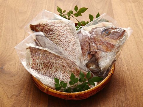 産地直送！鮮度抜群のブランド鯛をぜひお刺身で！〈３枚おろし皮あり〉