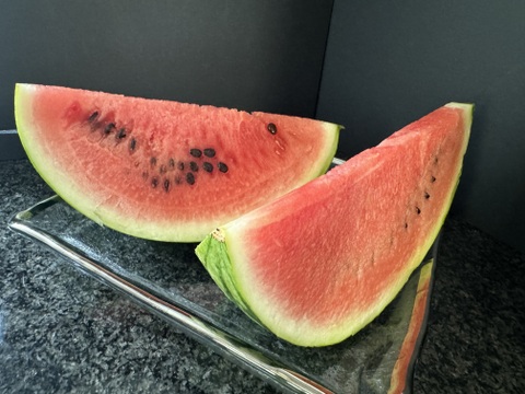 【羅皇】『大里果樹園のスイカ』4Ｌ