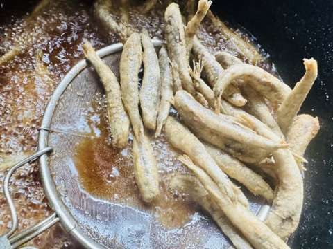 匠のボッチ揚げ500g（メヒカリ唐揚げ）
