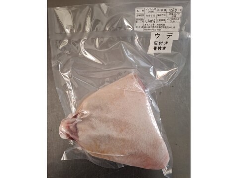 ジビエ　イノシシ【皮付き】【骨付き】ウデ　750g