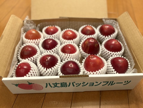 【夏ギフト】南国の香り溢れる八丈島パッションフルーツ15個入り