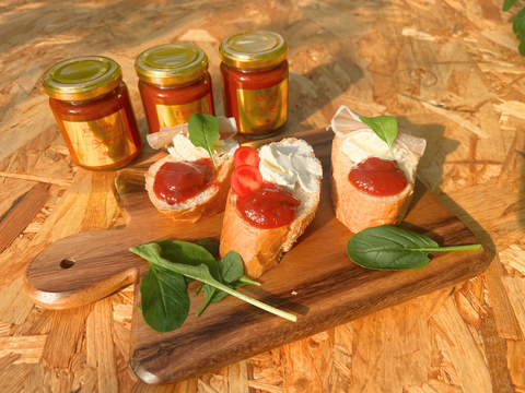 【冬ギフト】芳醇高糖度ミニトマトの贅沢ジャム140g×3