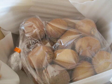 ちっちゃいキウイふる～つ　家庭用 2K箱（28個程度【品種ヘイワード】）
