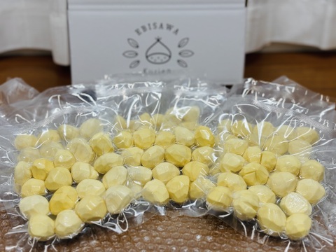 【冷凍・完熟熟成むき栗】お正月を豪華に飾る栗料理！おせちの栗きんとんやお赤飯用 ♪国産冷凍むき栗（剥き栗）150g*6袋（900g）