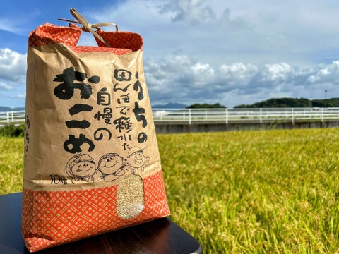 玄米]令和7年新米予約！！ 歓喜の風 玄米9Kg 【福岡の農家直送