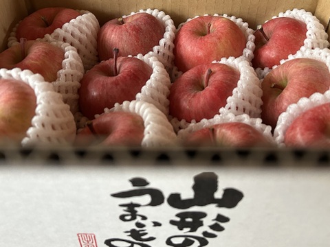 幻の蜜りんご‼️山形県産こうとく丸かじりサイズ【特秀2キロ】