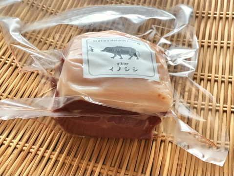 特Aクラス🏆✨イノシシ《ジビエ》【猪肉ロース 350g ブロック】250307-5