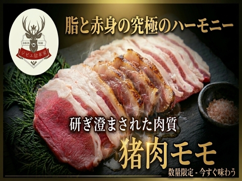 【罪悪感ゼロの贅沢】高タンパクで満たされる赤身”猪モモ”身体を仕上げながら満たされる🍖お試しキャンペーン約200g