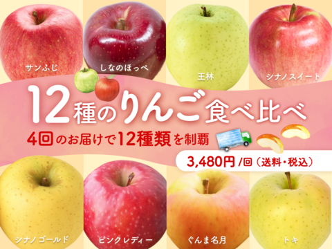 【食べチョク旬の食べ比べ便】昴林（こうりん）/紅玉/トキ