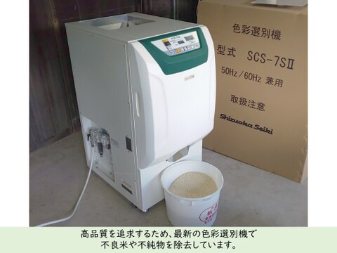 10kg　玄米食に最適！「はるみ」自然栽培米　農薬不使用　玄米 玄米食に最適「品種：はるみ」自然栽培米 10kg：神奈川県産のお