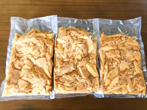 正子ばあちゃん特製タケノコごはんの素　3合用4パック　朝採り新鮮筍・竹の子