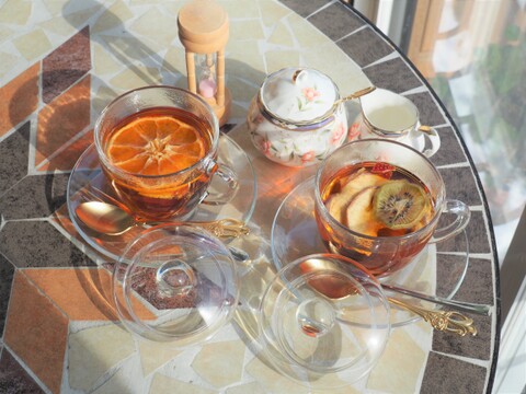 ・【母の日ギフト】紅茶を楽しむドライフルーツティーセット